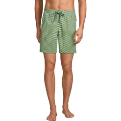 Badeshorts mit Hydroliner für Herren, 18 cm