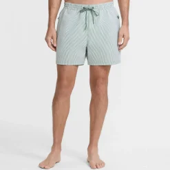 Badeshorts mit Hydroliner für Herren, 18 cm