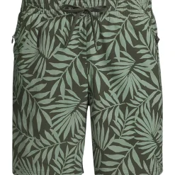 Badeshorts mit Hydroliner für Herren, 18 cm