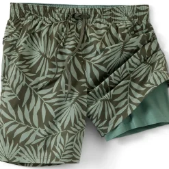 Badeshorts mit Hydroliner für Herren, 18 cm
