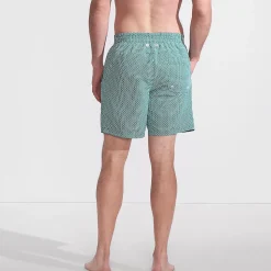 Badeshorts mit Hydroliner für Herren, 18 cm