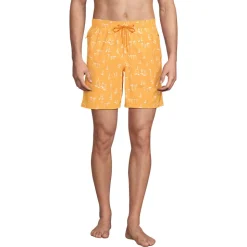 Badeshorts mit Hydroliner für Herren, 18 cm