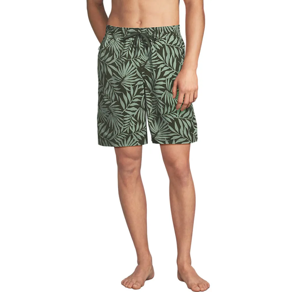 Badeshorts mit Hydroliner für Herren, 23 cm
