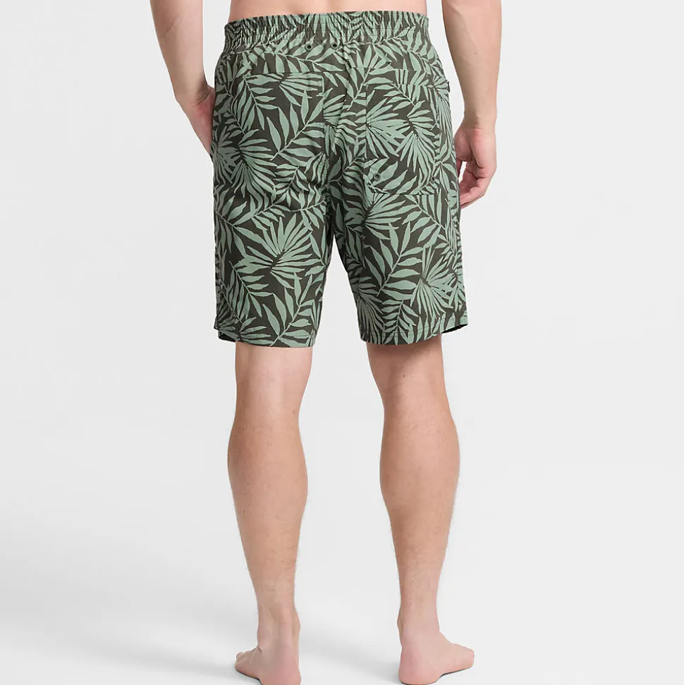 Badeshorts mit Hydroliner für Herren, 23 cm
