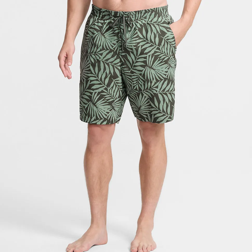 Badeshorts mit Hydroliner für Herren, 23 cm