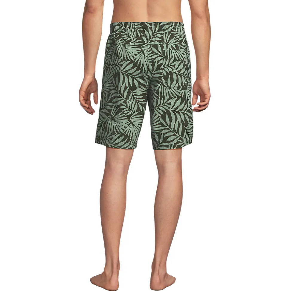 Badeshorts mit Hydroliner für Herren, 23 cm