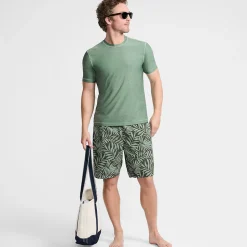 Badeshorts mit Hydroliner für Herren, 23 cm