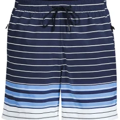 Badeshorts mit Hydroliner für Herren, 18 cm