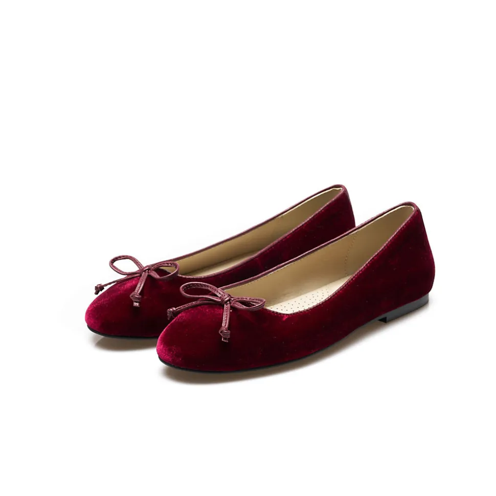 Ballerinas mit Schleife für Damen