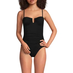 Bandeau-Badeanzug Slender für Damen