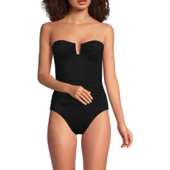 Bandeau-Badeanzug Slender für Damen