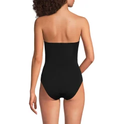 Bandeau-Badeanzug Slender für Damen