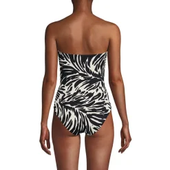 Bandeau-Badeanzug Slender für Damen
