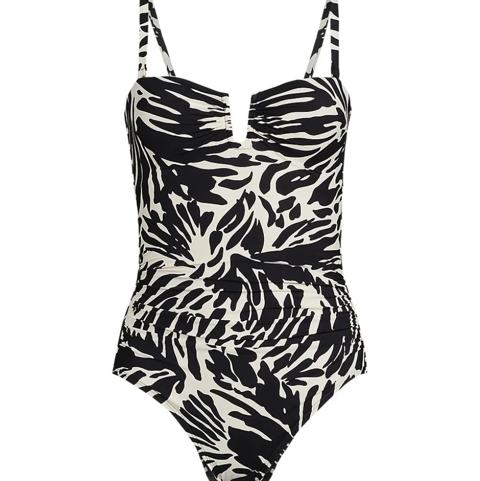 Bandeau-Badeanzug Slender für Damen