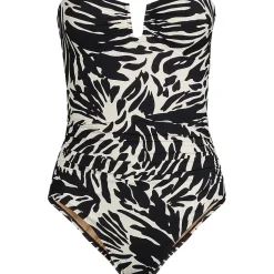 Bandeau-Badeanzug Slender für Damen