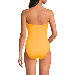 Bandeau-Badeanzug Slender für Damen