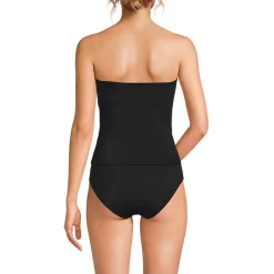 Bandeau-Tankini-Top Slender für Damen in D-Cup