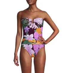 Bandeau-Tankini-Top Slender für Damen