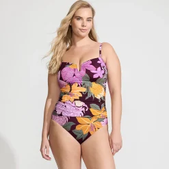 Bandeau-Tankini-Top Slender für Damen