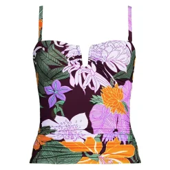 Bandeau-Tankini-Top Slender für Damen