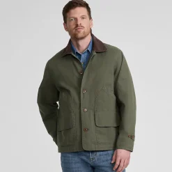 Barn-Jacke aus Canvas für Herren
