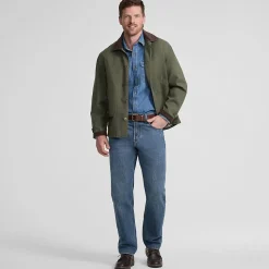 Barn-Jacke aus Canvas für Herren