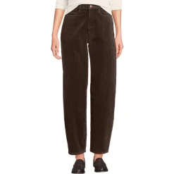 Barrel-Breitcordhose High Waist für Damen