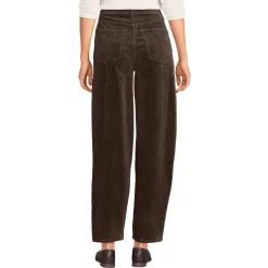 Barrel-Breitcordhose High Waist für Damen