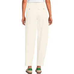 Barrel-Chinos High Waist für Damen
