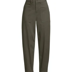 Barrel-Chinos High Waist für Damen