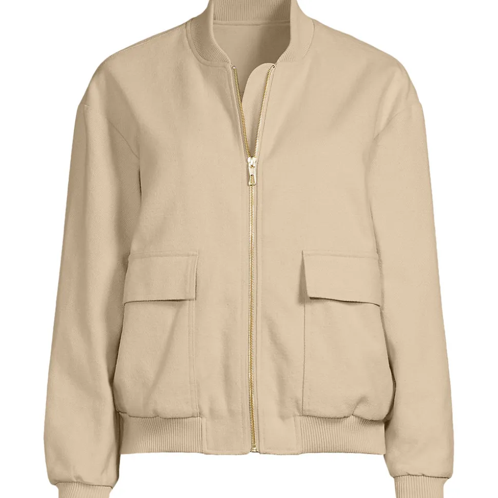 Baumwoll-Bomberjacke für Damen