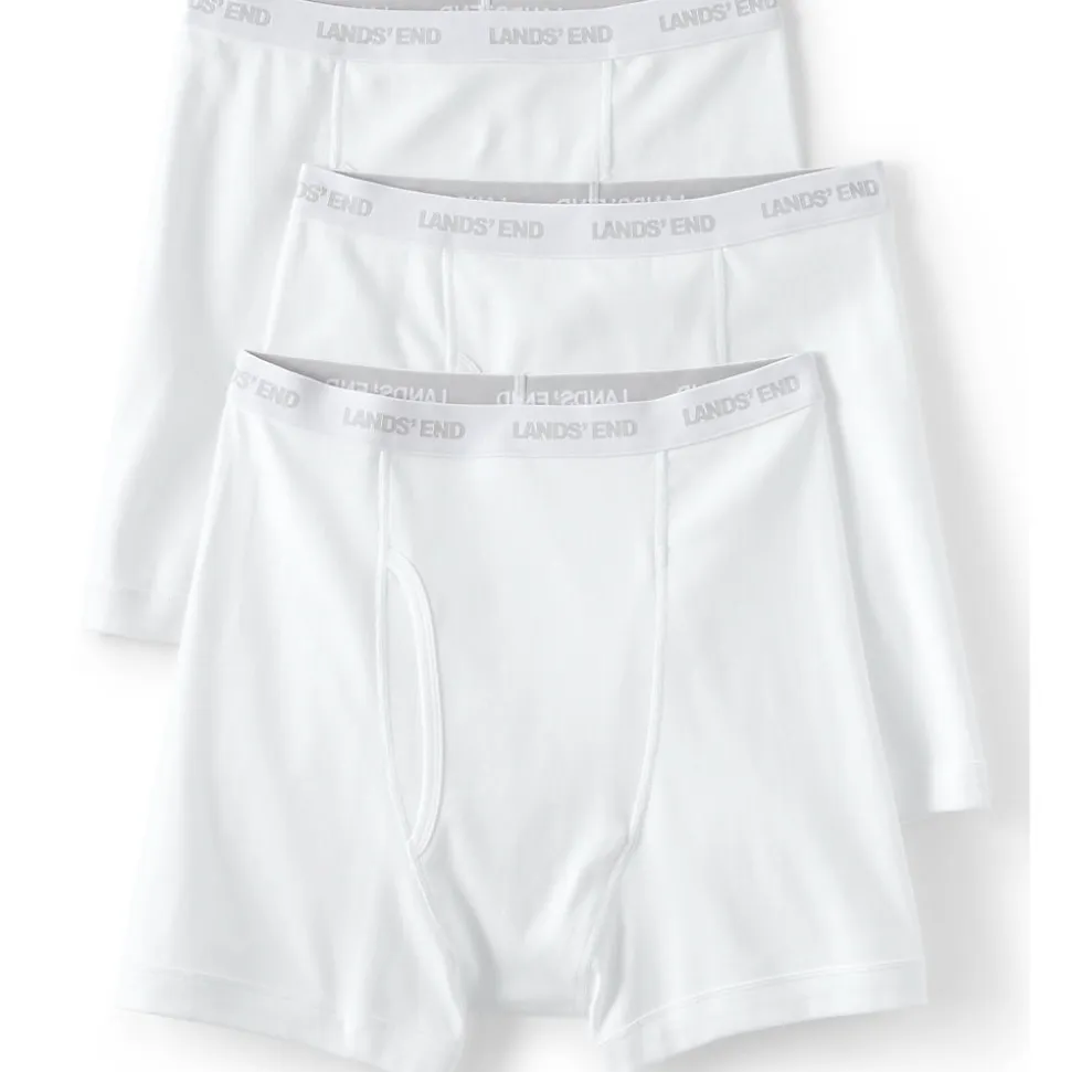 Baumwoll-Boxershorts für Herren (3er-Set)