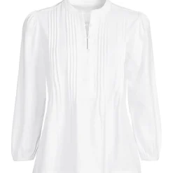 Baumwolle/Modal-Biesenshirt mit 3/4-Ärmeln für Damen