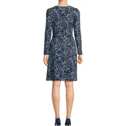 Baumwolle/Modal-Kleid mit Zierschleife für Damen