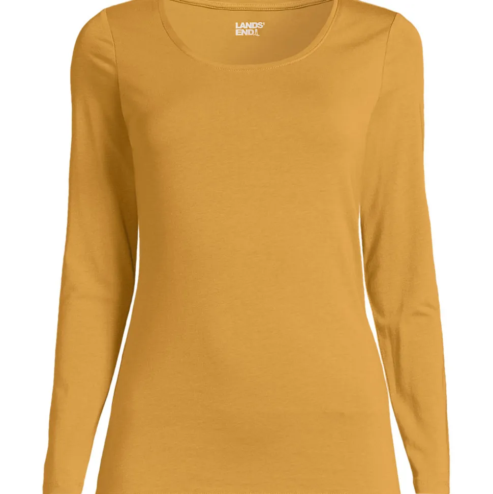 Baumwolle/Modal-Shirt mit Ballett-Ausschnitt für Damen