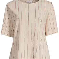 Baumwoll/Leinenmix-Shirt für Damen