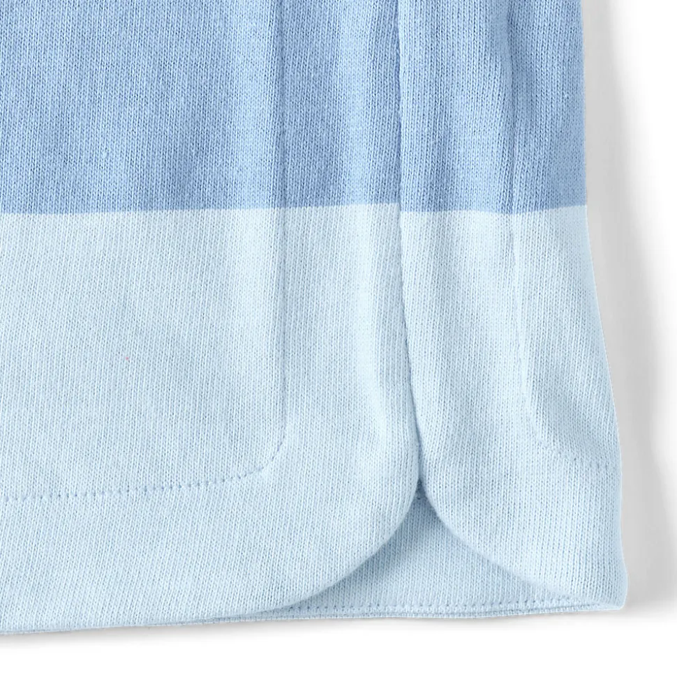 Baumwollshirt Maritim Gestreift mit langen Ärmeln für Damen