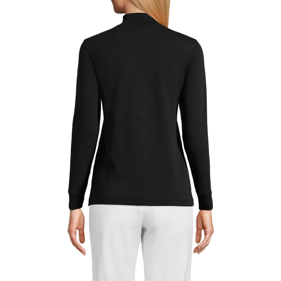 Baumwoll-Stehkragenshirt