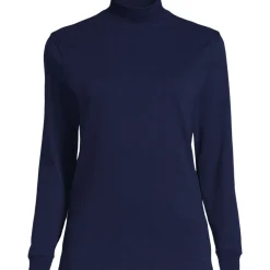 Baumwoll-Stehkragenshirt