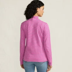 Baumwoll-Stehkragenshirt