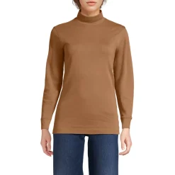 Baumwoll-Stehkragenshirt