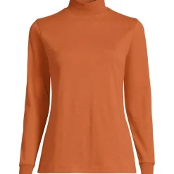 Baumwoll-Stehkragenshirt
