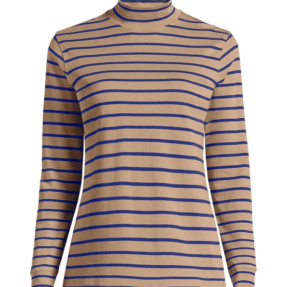Baumwoll-Stehkragenshirt