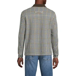 Bedford-Polopullover mit Reißverschluss für Herren
