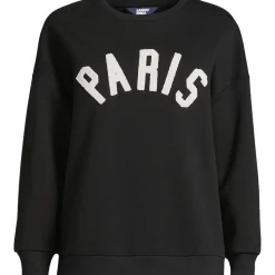 Beflocktes Sweatshirt für Damen