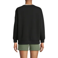 Beflocktes Sweatshirt für Damen