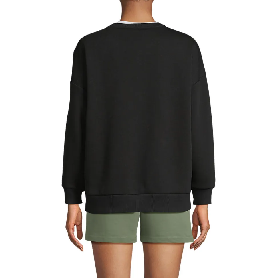 Beflocktes Sweatshirt für Damen