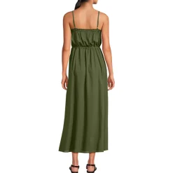 Besticktes Baumwollkleid für Damen