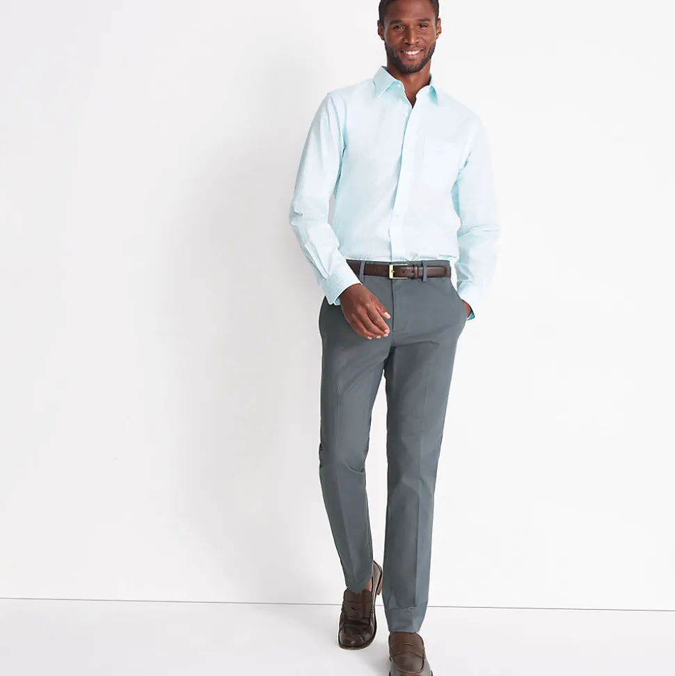 Bügelleichte Chino für Herren, Straight Fit