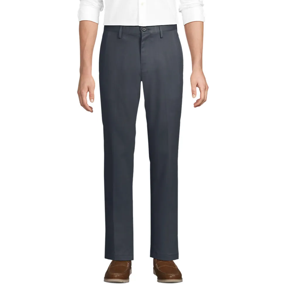 Bügelleichte Chino für Herren, Straight Fit